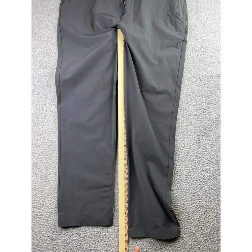 Teren Hiking Pants Mens 40x34 Gray Stretch Performance Slim Fit Outdoor - Picture 7 of 14